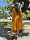 Сукня жовта з рукавами на резинці | 6874286 | фото 6