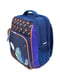 Рюкзак шкільний Школяр синій з принтом (8 л) | 6874362 | фото 5