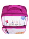 Рюкзак шкільний Школяр малинового кольору в принт (8 л) | 6874368 | фото 4