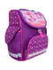 Рюкзак шкільний каркасний з ліхтариками фіолетовий з принтом Успіх (12 л) | 6874370 | фото 6