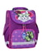 Рюкзак шкільний каркасний з ліхтариками фіолетовий з принтом Успіх (12 л) | 6874371 | фото 2