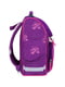 Рюкзак шкільний каркасний з ліхтариками фіолетовий з принтом Успіх (12 л) | 6874371 | фото 3