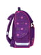 Рюкзак шкільний каркасний з ліхтариками фіолетовий з принтом Успіх (12 л) | 6874372 | фото 3