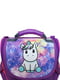 Рюкзак шкільний каркасний з ліхтариками фіолетовий з принтом Успіх (12 л) | 6874372 | фото 4
