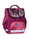 Рюкзак шкільний каркасний з ліхтариками малинового кольору з принтом Успіх (12 л) | 6874373 | фото 3