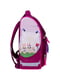 Рюкзак шкільний каркасний з ліхтариками малинового кольору з принтом Успіх (12 л) | 6874374 | фото 3