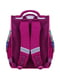 Рюкзак шкільний каркасний з ліхтариками малинового кольору з принтом Успіх (12 л) | 6874375 | фото 2