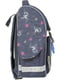 Рюкзак шкільний каркасний з ліхтариками сірий з принтом Успіх (12 л) | 6874379 | фото 3