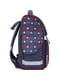 Рюкзак шкільний каркасний з ліхтариками сірий з принтом Успіх (12 л) | 6874382 | фото 2