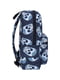 Рюкзак Молодіжний mini синій в принт (8 л) | 6874401 | фото 2