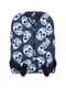 Рюкзак Молодіжний mini синій в принт (8 л) | 6874401 | фото 3