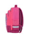 Рюкзак шкільний Mouse малинового кольору з принтом | 6874427 | фото 3