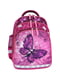 Рюкзак шкільний Mouse малинового кольору з принтом | 6874436