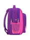 Рюкзак шкільний Школяр фіолетовий з принтом (8 л) | 6874444 | фото 2