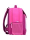 Рюкзак шкільний Відмінник малинового кольору з принтом (20 л) | 6874450 | фото 2