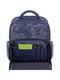 Рюкзак шкільний Школяр сірий з принтом (8 л) | 6874451 | фото 4