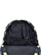 Рюкзак молодіжний чорний в принт (17 л) | 6874514 | фото 4