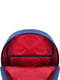 Рюкзак молодіжний синій з принтом (17 л) | 6874541 | фото 4
