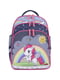 Рюкзак шкільний Mouse сірий з принтом | 6874559