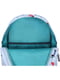 Рюкзак молодіжний блакитний в принт (17 л) | 6874575 | фото 4
