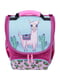Рюкзак шкільний каркасний з ліхтариками малинового кольору з принтом Успіх (12 л) | 6874589 | фото 7