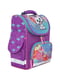 Рюкзак шкільний каркасний з ліхтариками фіолетовий з принтом Успіх (12 л) | 6874590 | фото 5