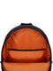 Рюкзак молодіжний чорний з принтом (17 л) | 6874653 | фото 4