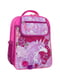 Рюкзак шкільний Відмінник малинового кольору з принтом (20 л) | 6874661