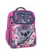 Рюкзак шкільний Відмінник сіро-рожевий з принтом (20 л) | 6874663