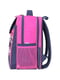 Рюкзак шкільний Відмінник сіро-рожевий з принтом (20 л) | 6874663 | фото 2