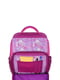 Рюкзак шкільний Школяр малинового кольору в принт (8 л) | 6874673 | фото 4
