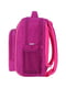 Рюкзак шкільний Школяр малинового кольору в принт (8 л) | 6874674 | фото 2