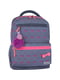 Рюкзак шкільний Beyond сірий в принт (23 л) | 6874729 | фото 2