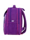 Рюкзак шкільний Відмінник фіолетовий з принтом (20 л) | 6874737 | фото 2