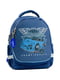Рюкзак шкільний Butterfly синій з принтом (21 л) | 6874762