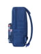 Рюкзак Молодіжний mini синій в принт (8 л) | 6874810 | фото 2