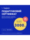 Подарунковий сертифікат 3000 грн | 6874821