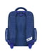 Рюкзак шкільний Школяр синій в принт (8 л) | 6874903 | фото 3