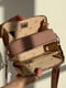 Пудрова сумка крос-боді на широкому ремінці | 6803625 | фото 8