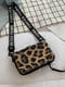 Леопардова пластикова сумка крос-боді | 6875006 | фото 4