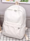 Білий текстильний рюкзак | 6875020 | фото 4