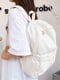 Білий текстильний рюкзак | 6875020 | фото 5