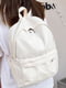 Білий текстильний рюкзак | 6875020 | фото 6