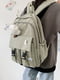 Зелений текстильний рюкзак | 6875034 | фото 3