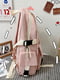 Рожевий текстильний рюкзак | 6875037 | фото 10