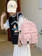 Рожевий текстильний рюкзак | 6875037 | фото 8