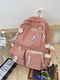 Рожевий текстильний рюкзак | 6875042 | фото 2