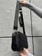 Чорна стьобана сумка крос-боді з гаманцем | 6875077 | фото 7