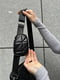 Чорна стьобана сумка крос-боді з гаманцем | 6875077 | фото 9