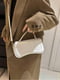Біла фігурна сумка крос-боді | 6875118 | фото 3
